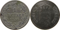 WÜRTTEMBERG KREUZER Wilhelm I. 1816-1864 -