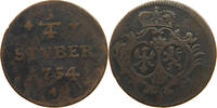 SAYN ALTENKIRCHEN 1/4 STÜBER Karl Wilhelm Friedrich 1741-1757 -