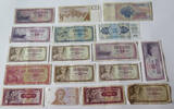 LOT  YUGOSLAVIA COLLECTION BANKNOTES YUGOSLAVIA 36PC DIV.