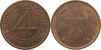 WEIMARER REPUBLIK 4 REICHSPFENNIG -