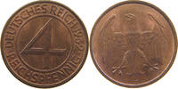 WEIMARER REPUBLIK 4 REICHSPFENNIG -