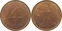WEIMARER REPUBLIK 4 REICHSPFENNIG -