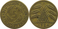 WEIMARER REPUBLIK 5 REICHSPFENNIG 1924 F S-SS 3,00 EUR  plus 5,99 EUR verzending