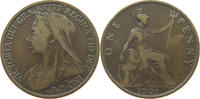 GREAT BRITAIN PENNY Victoria 1837-1901 -