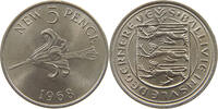 GUERNSEY 5 NEW PENCE -