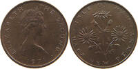 ISLE OF MAN 1/2 NEW PENNY Elizabeth II. (1952-2022) -