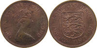 JERSEY 2 NEW PENCE Elizabeth II. (1952-2022) -