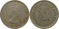 MALAYA AND BRITISH BORNEO 10 CENTS Elizabeth II. (1952-2022) -