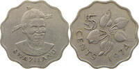 SWAZILAND 5 CENTS -