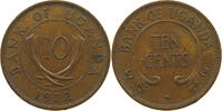 UGANDA 10 CENTS -