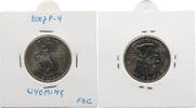 UNITED STATES OF AMERICA QUARTER WYOMING -