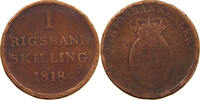 DENMARK RIGSBANKSKILLING Frederik VI. 1808-1839. -