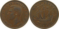 GREAT BRITAIN 1/2 PENNY George VI. (1936-1952) -