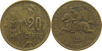 LITHUANIA 20 CENTU -