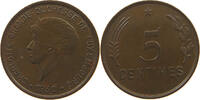 LUXEMBOURG 5 CENTIMES Charlotte (1919-1964) -