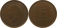 LUXEMBOURG 5 CENTIMES Charlotte (1919-1964) -