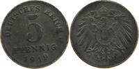 Ersatzmünzen des 1. Weltkrieges 5 PFENNIG -