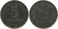 Ersatzmünzen des 1. Weltkrieges 5 PFENNIG -