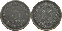 Ersatzmünzen des 1. Weltkrieges 5 PFENNIG -