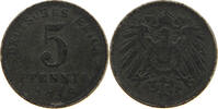 Ersatzmünzen des 1. Weltkrieges 5 PFENNIG -