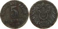 Ersatzmünzen des 1. Weltkrieges 5 PFENNIG -