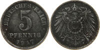 Ersatzmünzen des 1. Weltkrieges 5 PFENNIG -