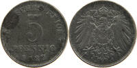 Ersatzmünzen des 1. Weltkrieges 5 PFENNIG -