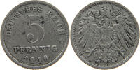 Ersatzmünzen des 1. Weltkrieges 5 PFENNIG -