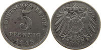 Ersatzmünzen des 1. Weltkrieges 5 PFENNIG -