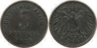 Ersatzmünzen des 1. Weltkrieges 5 PFENNIG 1920 F SS 7,00 EUR  plus 5,99 EUR verzending