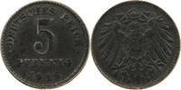 Ersatzmünzen des 1. Weltkrieges 5 PFENNIG -