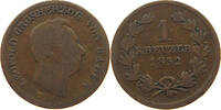 BADEN DURLACH 1 KREUZER Leopold (1830-1852) -