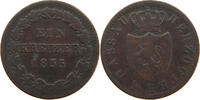 NASSAU 1 KREUZER Adolph 1839-1866 -