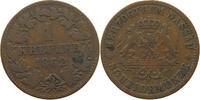 NASSAU 1 KREUZER Adolph 1839-1866 -