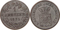BAYERN 1 KREUZER Ludwig II. (1864-1886) -