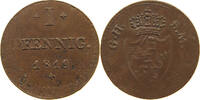 HESSEN 1 PFENNIG Ludwig I. 1806-1830 -