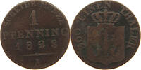 BRANDENBURG PREUSSEN 1 PFENNIG Friedrich Wilhelm III. (1797-1840) -