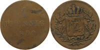 BAYERN 1 PFENNIG Maximilian II. Joseph (1848-1864) -
