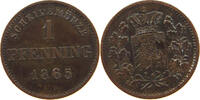 BAYERN 1 PFENNIG Ludwig II. (1864-1886) -