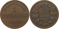 BAYERN 1 PFENNIG Ludwig II. (1864-1886) -