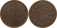 BAYERN 1 PFENNIG Ludwig II. (1864-1886) -