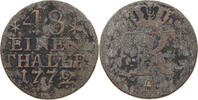BRANDENBURG PREUSSEN 1/48 TALER Friedrich II. (1740-1786) -