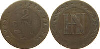 WESTFALEN 2 CENTIMES Hieronymus Napoleon 1807-1813. -