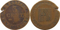 WESTFALEN 3 CENTIMES Hieronymus Napoleon 1807-1813. -