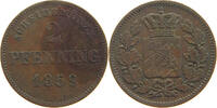 BAYERN 2 PFENNIG Maximilian II. Joseph (1848-1864) -