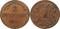 BAYERN 2 PFENNIG Ludwig II. (1864-1886) -