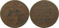 BRANDENBURG PREUSSEN 3 PFENNIG Friedrich II. (1740-1786) -