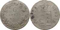 WÜRTTEMBERG 6 KREUZER Wilhelm I. (1816-1864) -