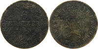 NASSAU 6 KREUZER Adolph 1839-1866 -
