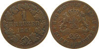 NASSAU KREUZER Adolph 1839-1866 -